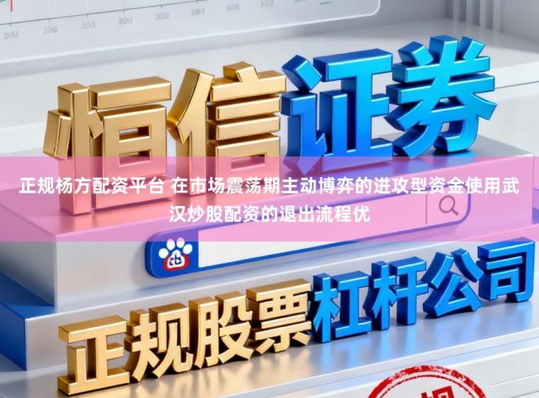 正规杨方配资平台 在市场震荡期主动博弈的进攻型资金使用武汉炒股配资的退出流程优