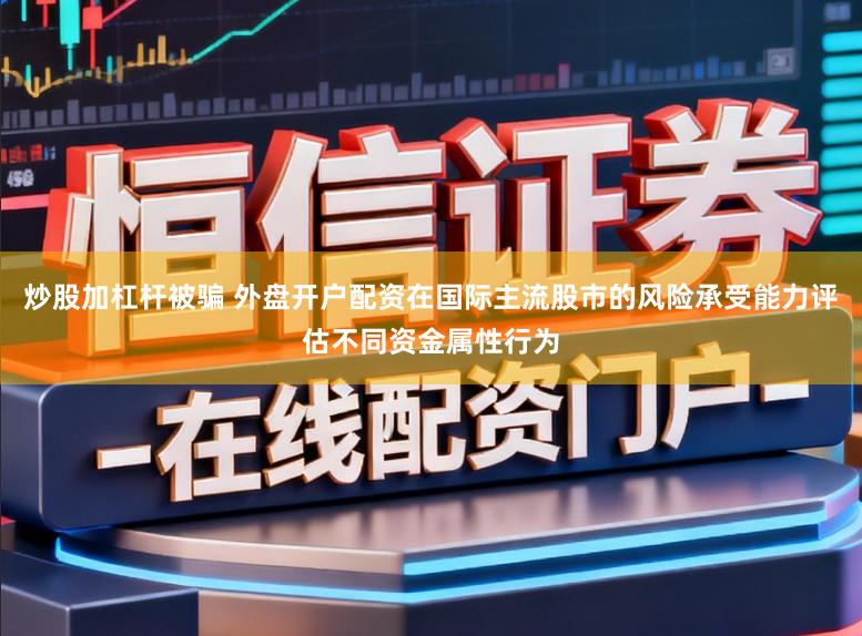 炒股加杠杆被骗 外盘开户配资在国际主流股市的风险承受能力评估不同资金属性行为